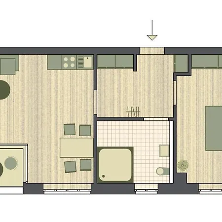 Ferienvillen Anna Düne Ferienvillen Anna Düne 3-05 Apartment Wangerooge